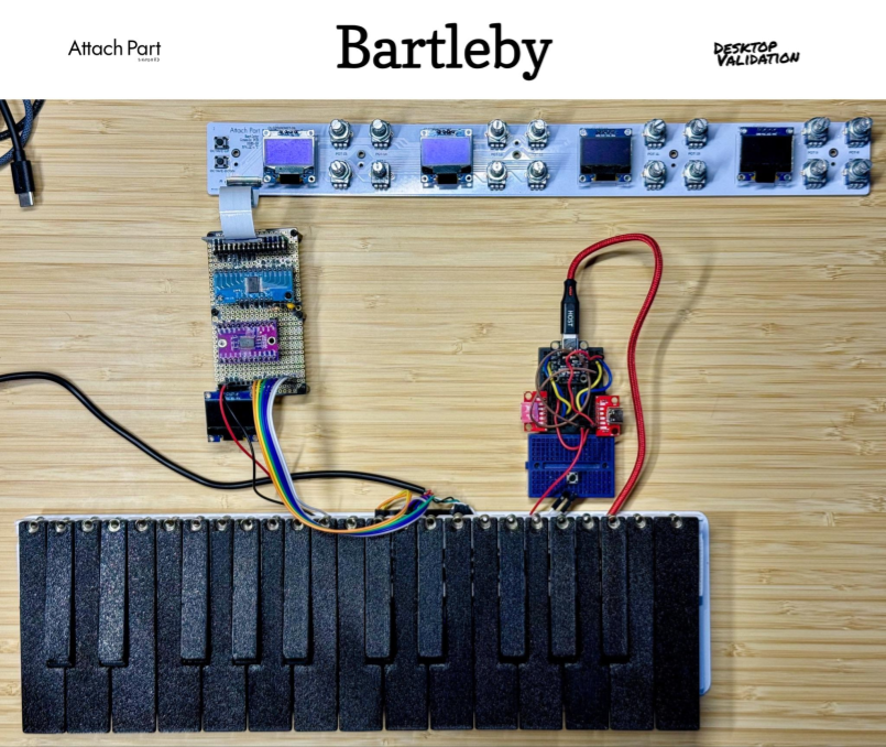 Most of Bartleby's internals, all laid out